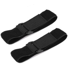2 Pieces Cycling Pant Leg Band Elastic Bicycle Safety Belt Riding Fishing Ankle Pant Band Flexible Ankle Leg Strap for Outdoor